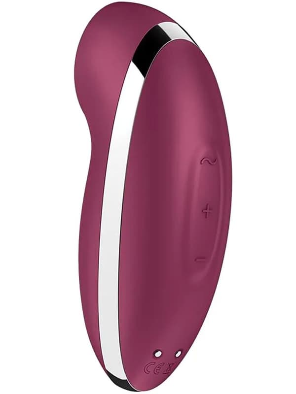 Satisfyer Tap & Climax 2 Vibrator Red Klitorisvibrator