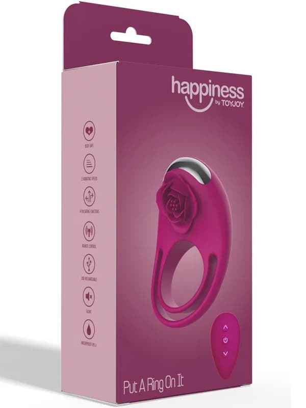 ToyJoy Put A RIng On It C-Ring Remote Penisring med vibrator