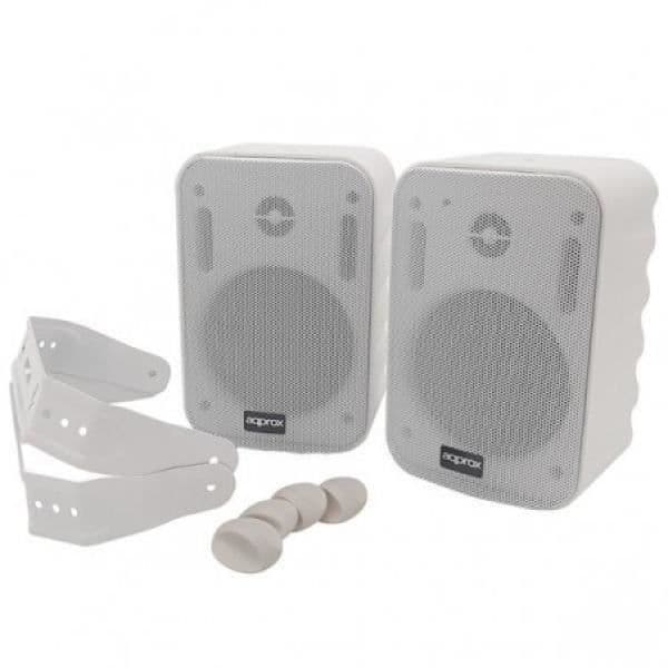 Aktiva högtalare - APPSPK15X2 - 15W per kanal - Väggmontering - Elegant design - Lätt att installera