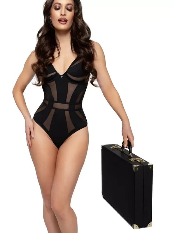 Bondage Suitcase 13-pcs PU Leather Bpndage pakke