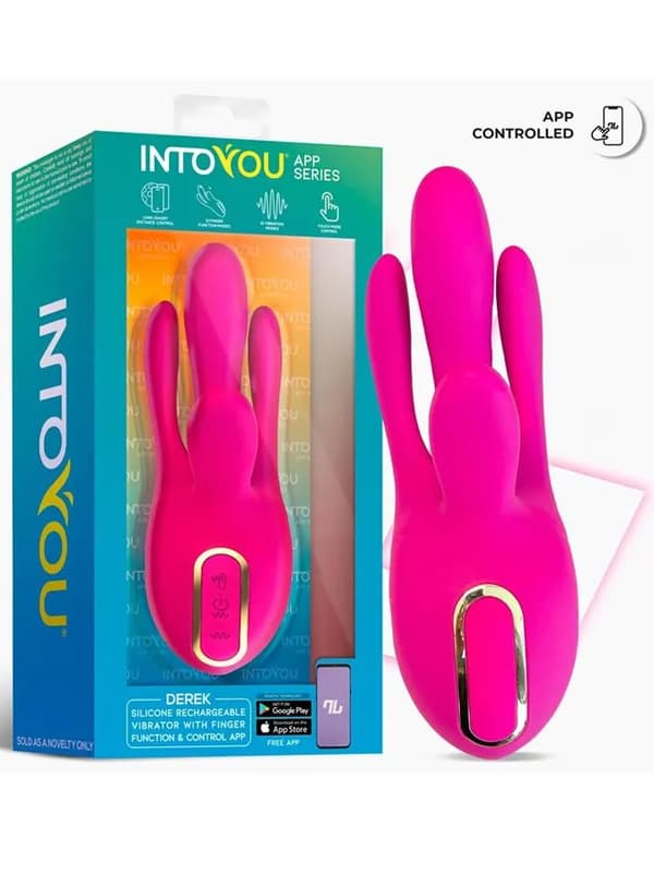 Derek Vibe With Finger Function 3 Motors & App Appstyrd vibrator