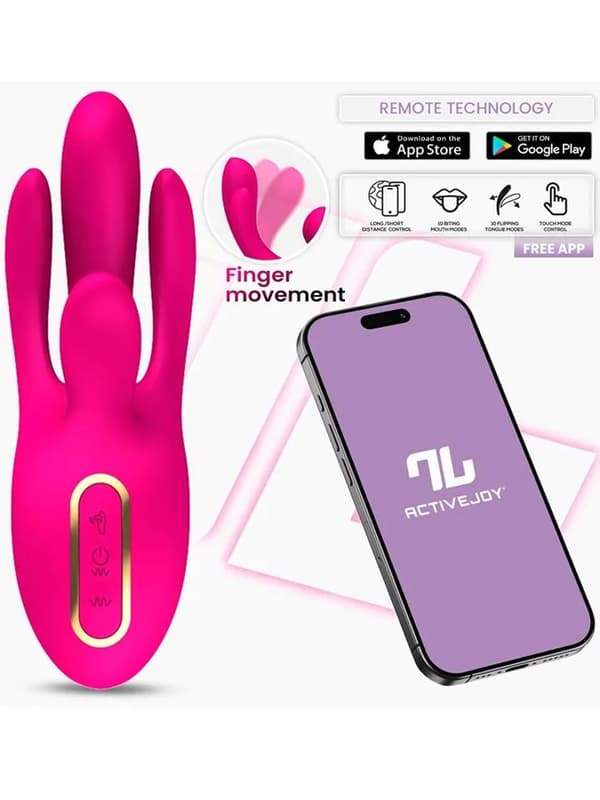 Derek Vibe With Finger Function 3 Motors & App Appstyrd vibrator
