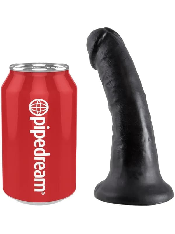 Pipedream King Cock Dildo Black 15 cm Realistisk dildo