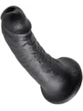 Miniatyrbilde 2 av 4: Pipedream King Cock Dildo Black 15 cm Realistisk dildo