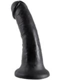 Miniatyrbilde 1 av 4: Pipedream King Cock Dildo Black 15 cm Realistisk dildo