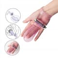 Miniatyrbild 6 av 6: VIBRATORSKYDD FÖR HANDFINGERMASSAGEAPPARAT Vibrerande