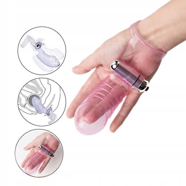 VIBRATORSKYDD FÖR HANDFINGERMASSAGEAPPARAT Vibrerande
