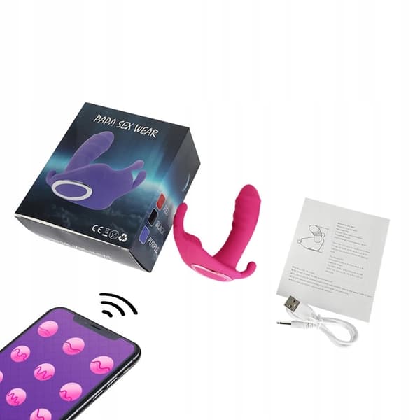 VIBRATOR til PAR POINTG APP BLUETOOTH FJERNBETJENING