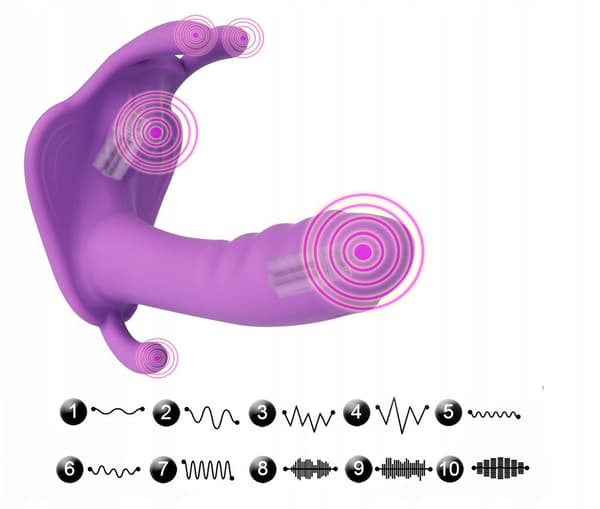 VIBRATOR til PAR POINTG APP BLUETOOTH FJERNBETJENING