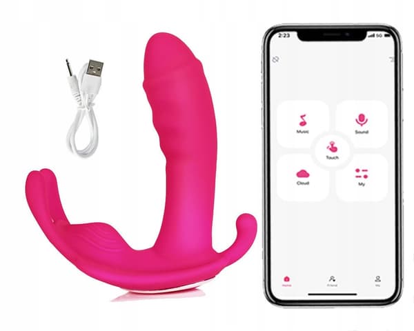 VIBRATOR til PAR POINTG APP BLUETOOTH FJERNBETJENING