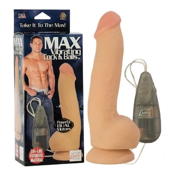 Ultrarealistisk vibrator med Max sugkopp