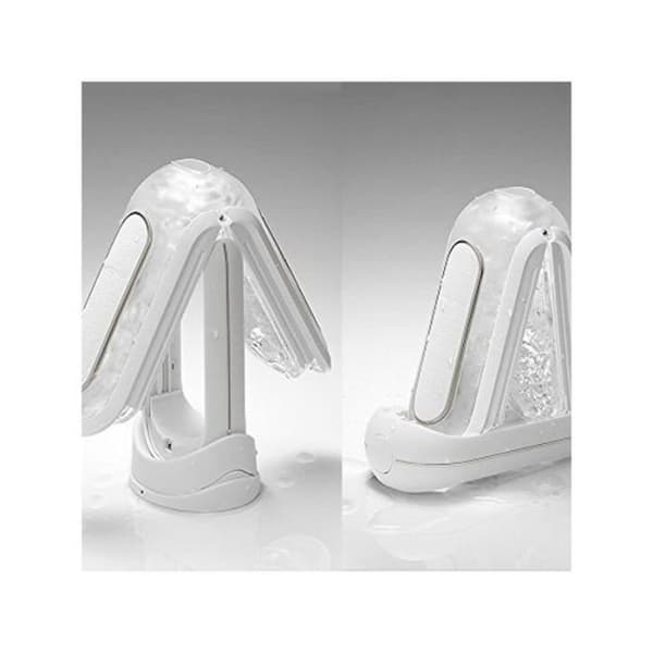 Masturbator - Tenga - Flip Zero 0 - Vibrerande - Transparent Vit - 720 g