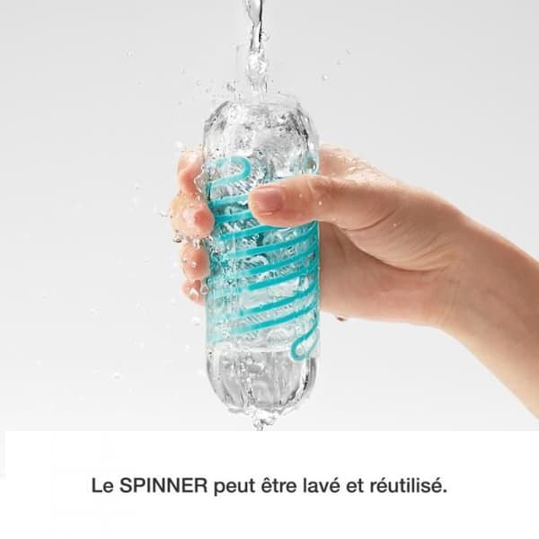 Masturbator - Tenga - Spinner 03 Shell - Stela spiraler - Exceptionella sensationer - Engångsanvändning