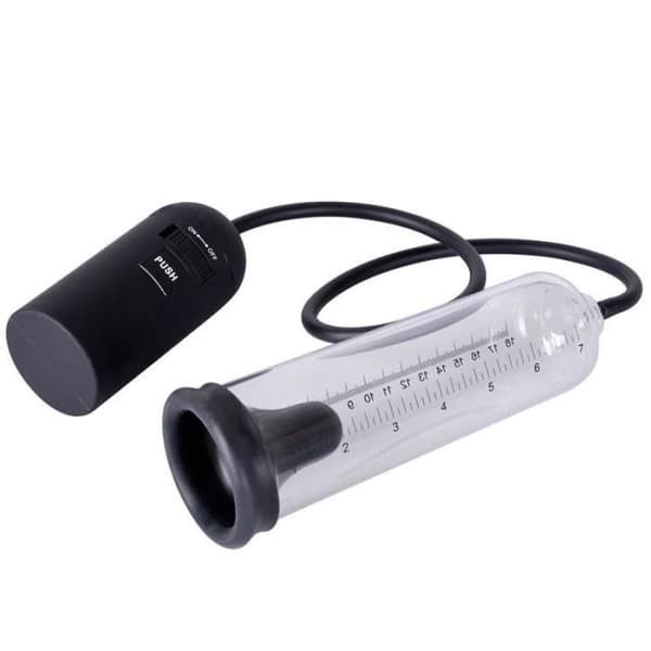 Penisexpander - Automatic Power - Transparent - Automatisk - 20 cm djup - 5,5 cm diameter
