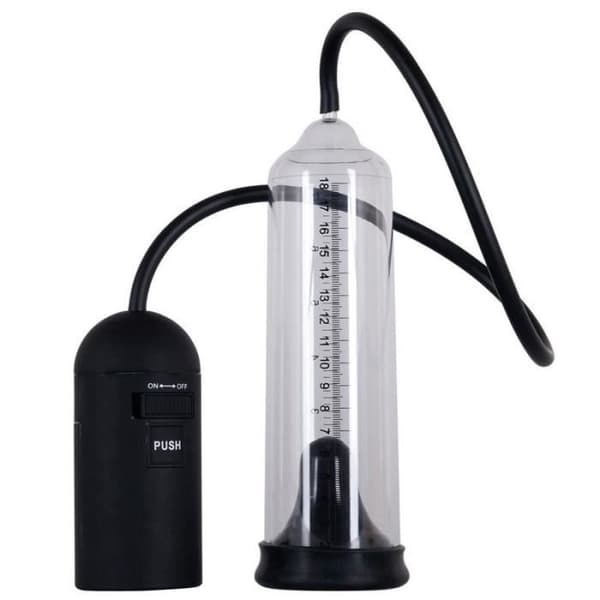 Penisexpander - Automatic Power - Transparent - Automatisk - 20 cm djup - 5,5 cm diameter