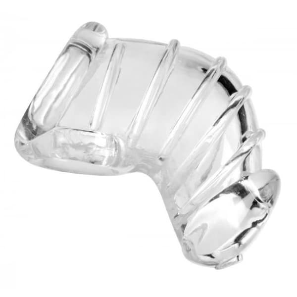 Kapsel av kyskhet - Silikon - 10,5 cm - Transparent - Bekväm - Oupptäckbar