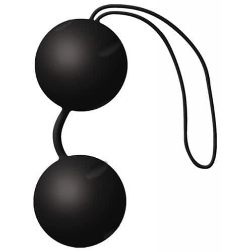 Geishabollar - JoyBalls - Svart - Medicinsk silikon - Diskreta vibrationer - Perineal förstärkning