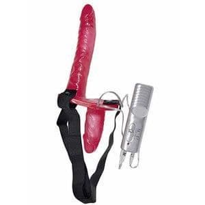 Bad Kitty Double Vibrating Strap-on Dildo