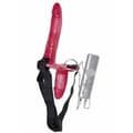 Miniatyrbild 2 av 2: Bad Kitty Double Vibrating Strap-on Dildo
