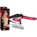 Miniatyrbild 1 av 2: Bad Kitty Double Vibrating Strap-on Dildo