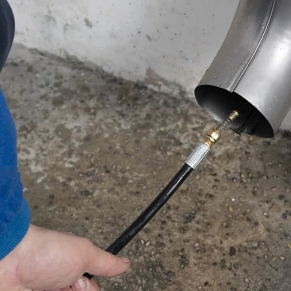 Avloppsrensare - Stanley - 10 m - Svart - Kompatibel med högtryckstvättar - Högtrycksspray