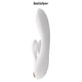 Miniatyrbild 3 av 4: Connected Rabbit Vibrator Double Flex vit - Satisfyer
