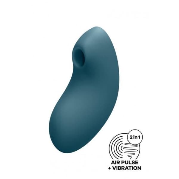 Dubbelstimulator Vulva Lover 2 blå - Satisfyer