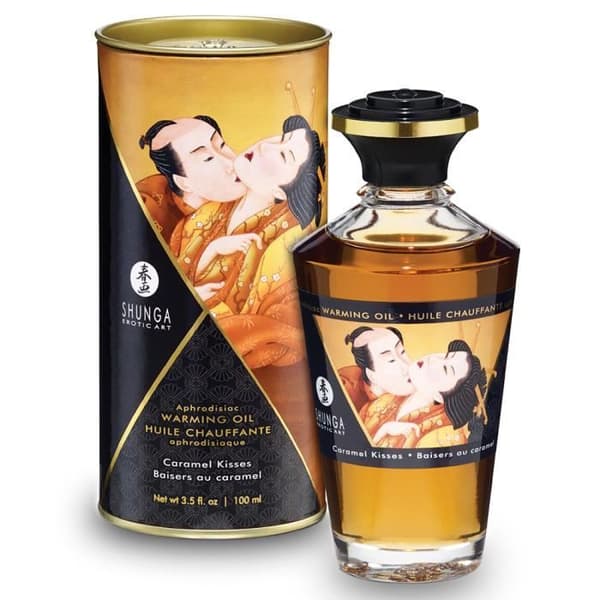 VÄRMENDE MASSAGEOLJA LATTE D'AMOUR KRÄMIG SHUNGA APHRODISIAK 100ML