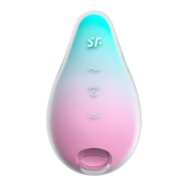 Satisfyer Mermaid Vibes pulserande luftvibrator - Rosa - 11 tryckintensiteter och 12 vibrationsprogram