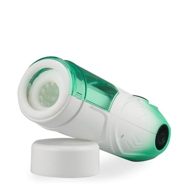 Rotativ och automatiskt gå-och-komma-vibrator för män Groovo - Kollektion LOVE AND VIBES