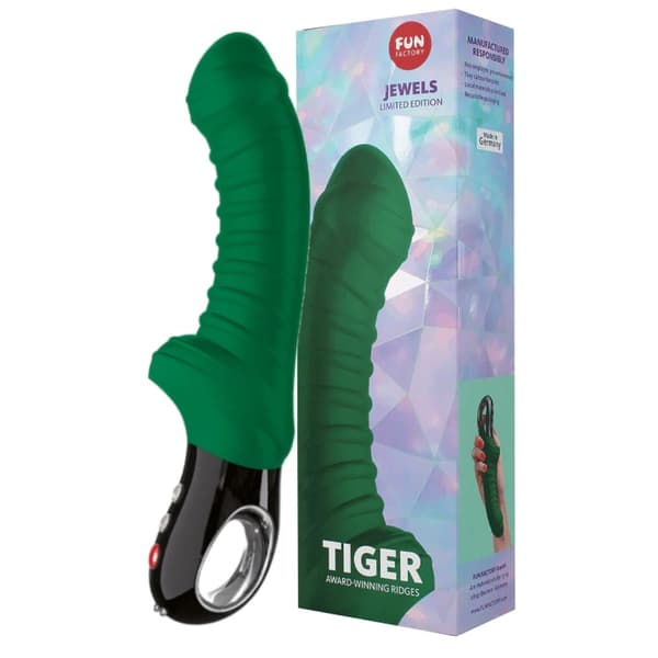 Fun Factory Tiger Vibrator Smaragdgrön