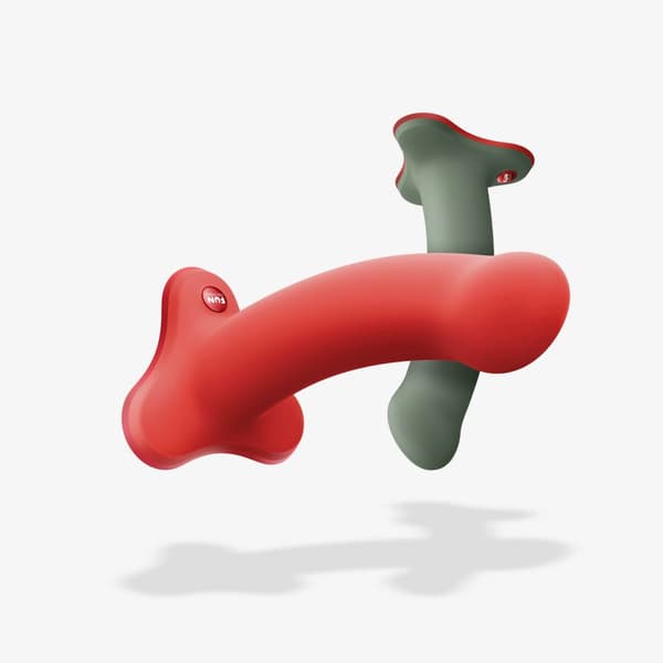 Fun Factory Magnus Dildo Rød Koral