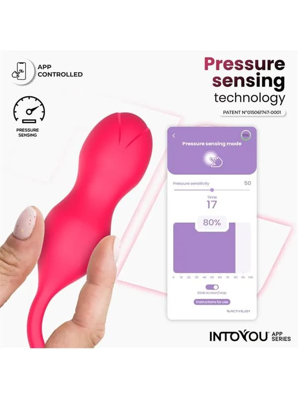 Kyra Pelvic Floor Trainer Pressure Sensing App Appstyrda knipkulor