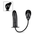 Miniatyrbild 2 av 6: Vibrerande uppblåsbar dildo med automatisk pump