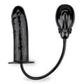 Miniatyrbild 1 av 6: Vibrerande uppblåsbar dildo med automatisk pump