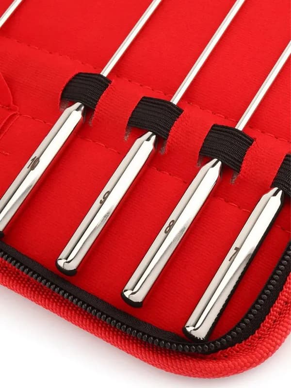 Mr. Steel Screw Me Urethral Sounds 8-pack Dilaattoripaketti
