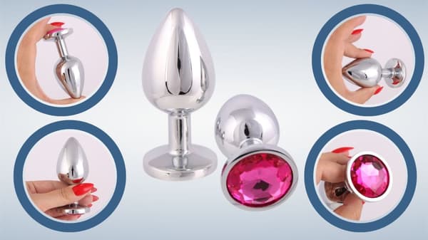 ANALPLUGGAR 3 DELAR - SEXSET FÖR ANUSMASSAGE