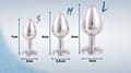 Miniatyrbild 8 av 10: ANALPLUGGAR 3 DELAR - SEXSET FÖR ANUSMASSAGE