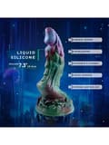 Miniatyrbillede 2 af 4: Silicone Monster Dildo 18,5 cm Dragon dildo