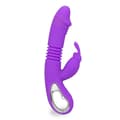 Miniatyrbild 4 av 6: Vibrator kanin automatisk fram- och tillbaka Mains Libres värmande Dreamer - Lila