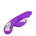 Miniatyrbild 6 av 6: Vibrator kanin automatisk fram- och tillbaka Mains Libres värmande Dreamer - Lila