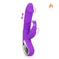 Miniatyrbild 2 av 6: Vibrator kanin automatisk fram- och tillbaka Mains Libres värmande Dreamer - Lila