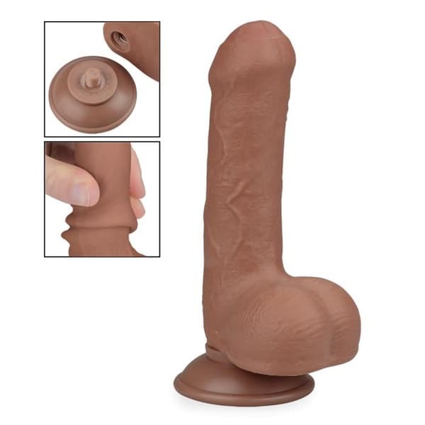 Gode ventouse Real Skin 18,0cm Esteban - KÄRLEK OCH VIBBAR