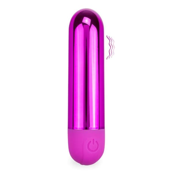 Mini vibromasseur rechargeable 10 lägen Evanescence