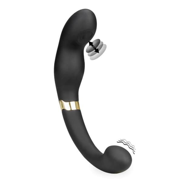 Versa 3-i-1 vaginaklitoris och prostatastimulator