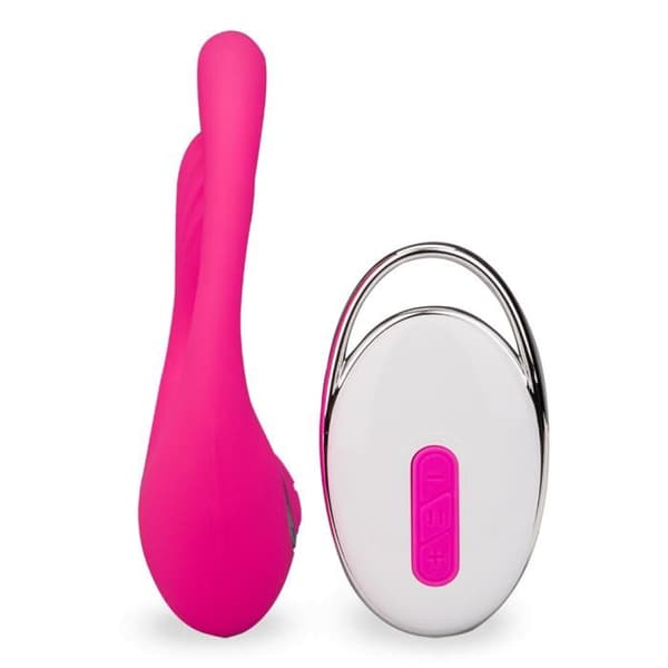 Kurvad klitorisstimulator med 12 lägen USB-magnetisk