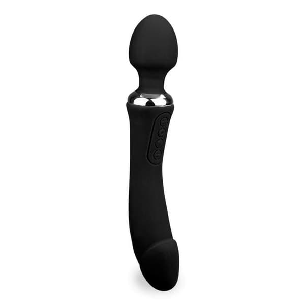 Vibromassager Wand 2-i-1 värmande Treat