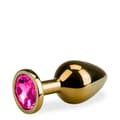 Miniatyrbild 1 av 4: Bijou anal rosabud i guld M 88g - 6 färger