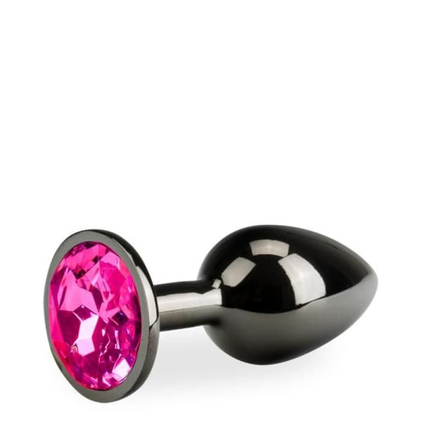 Bijou anal rosebud i gunmetal storlek S 50g