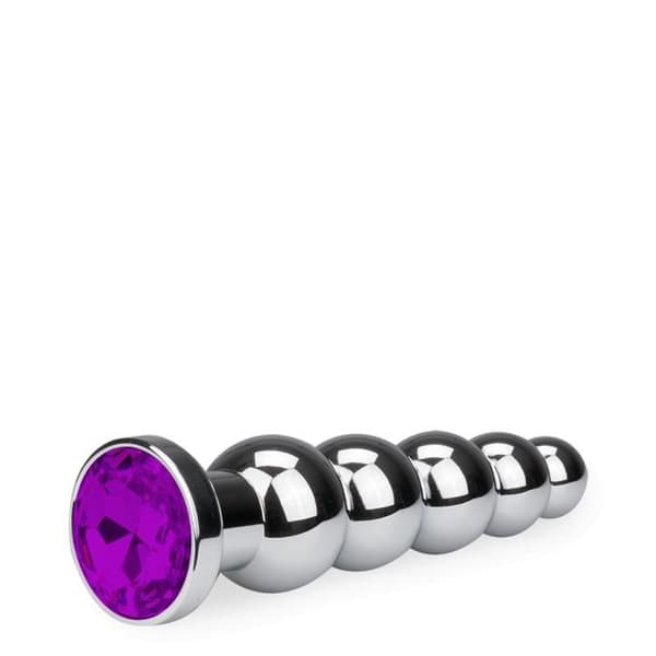 Bijou anal rosebud chapelet - 7 färger
